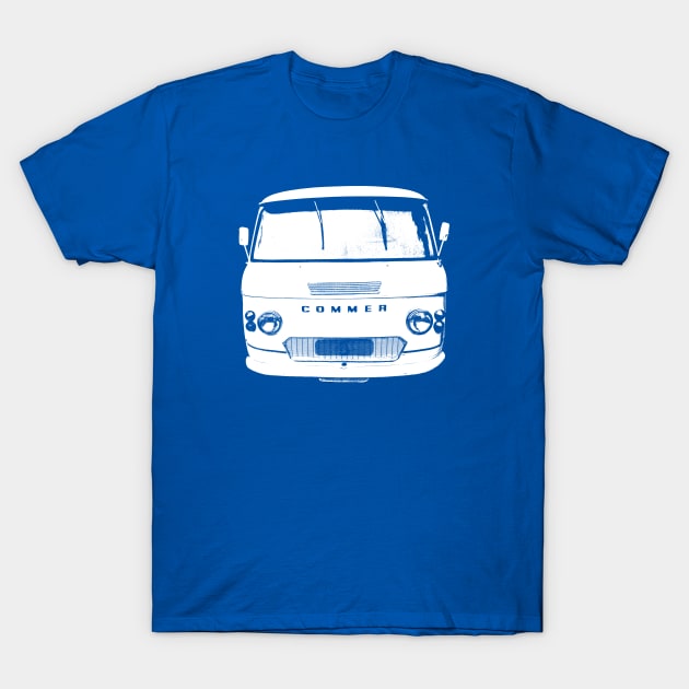 Commer PB classic light van monoblock white T-Shirt by soitwouldseem